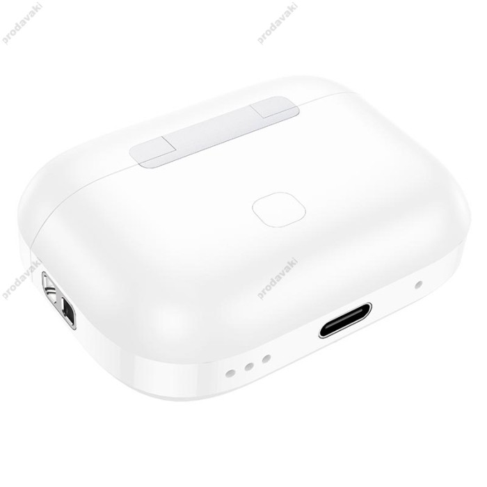 Бездротові Bluetooth навушники HOCO EW56 Plus Generoso true wireless ANC noise reduction BT 5.3 White